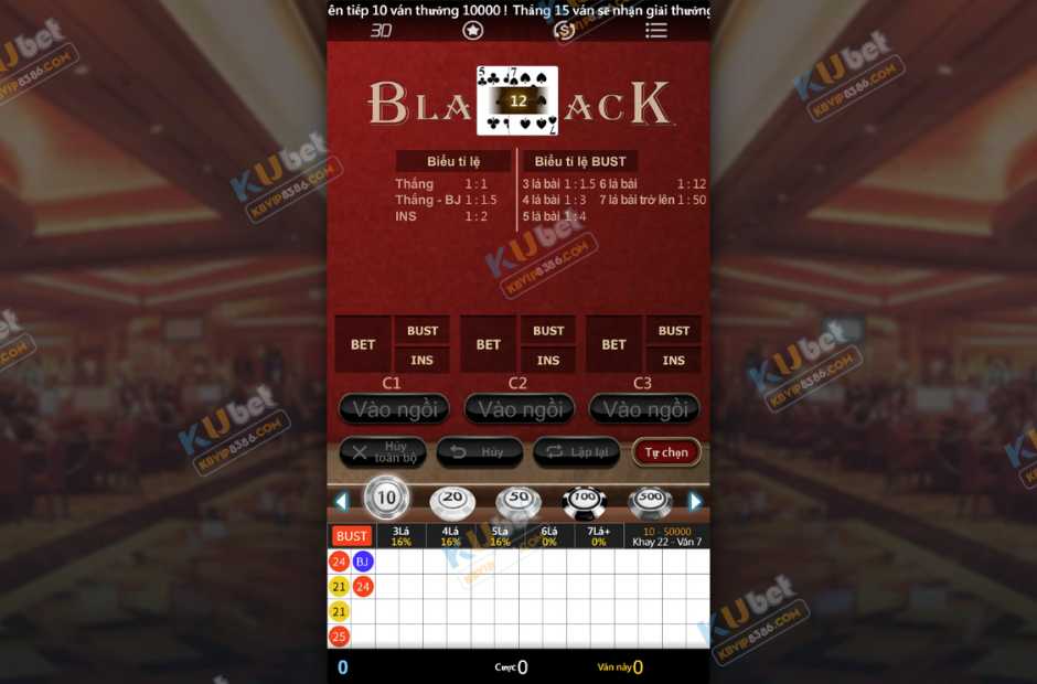 Trò chơi được cung cấp tại nhà cái Kubet