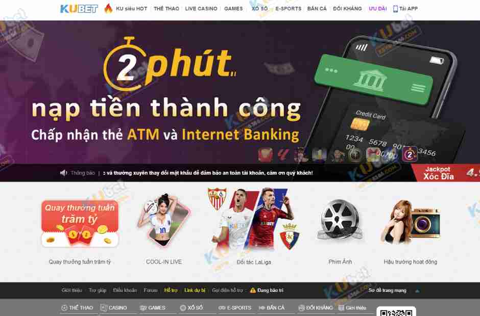 Đăng nhập vào tài khoản Kubet và bắt đầu trải nghiệm