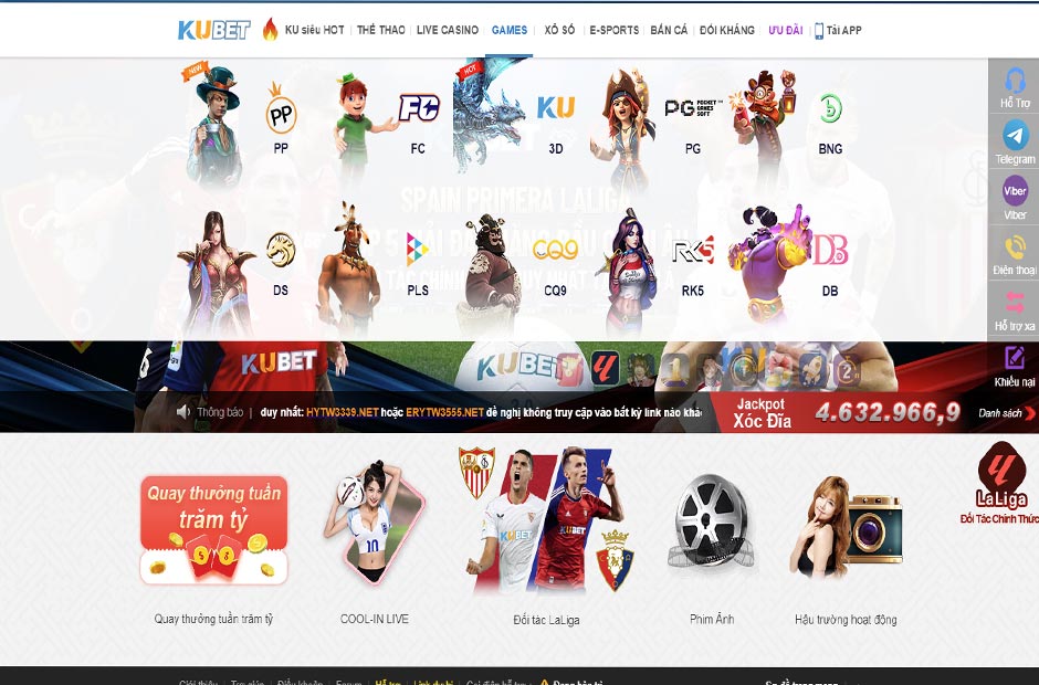 Kubet- Nhà cái uy tín số 1