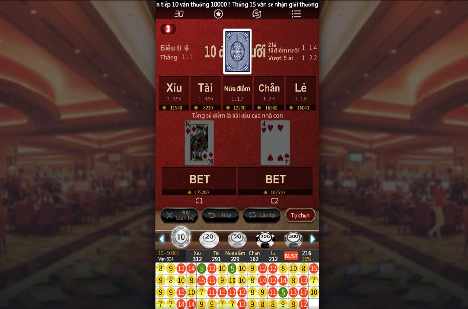 Game bài hấp dẫn tại Ku 3d game