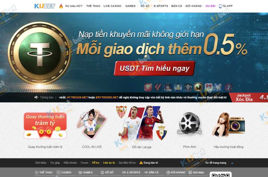 Nhà cái Kubet đứng top đầu về độ uy tín