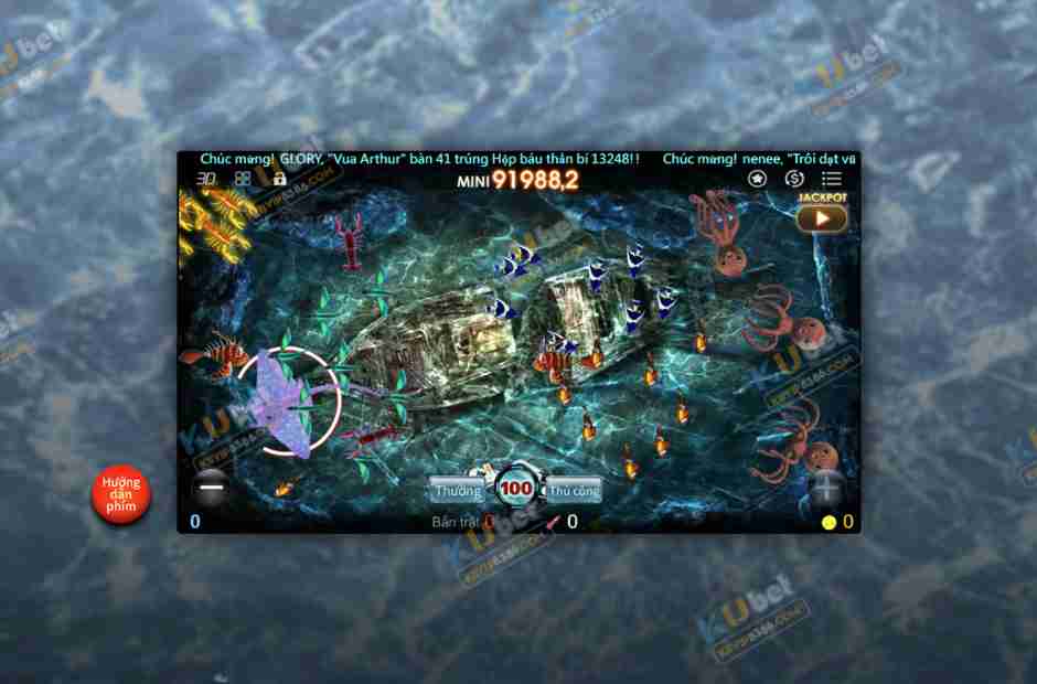 Game bắn cá với đồ họa đẹp mắt