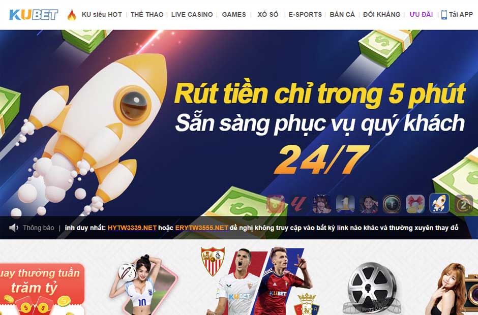 Hỗ trợ khách hàng 24/7 từ nhà cái uy tín