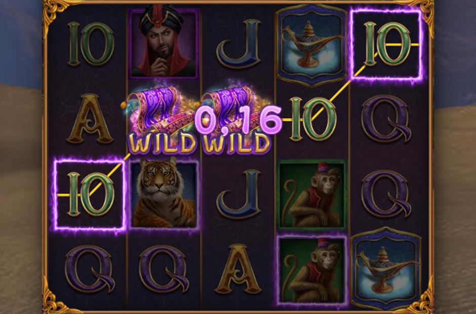 Số lần quay và biểu tượng WILD