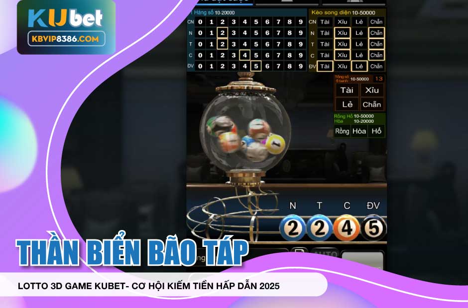 Lotto 3D Game Kubet